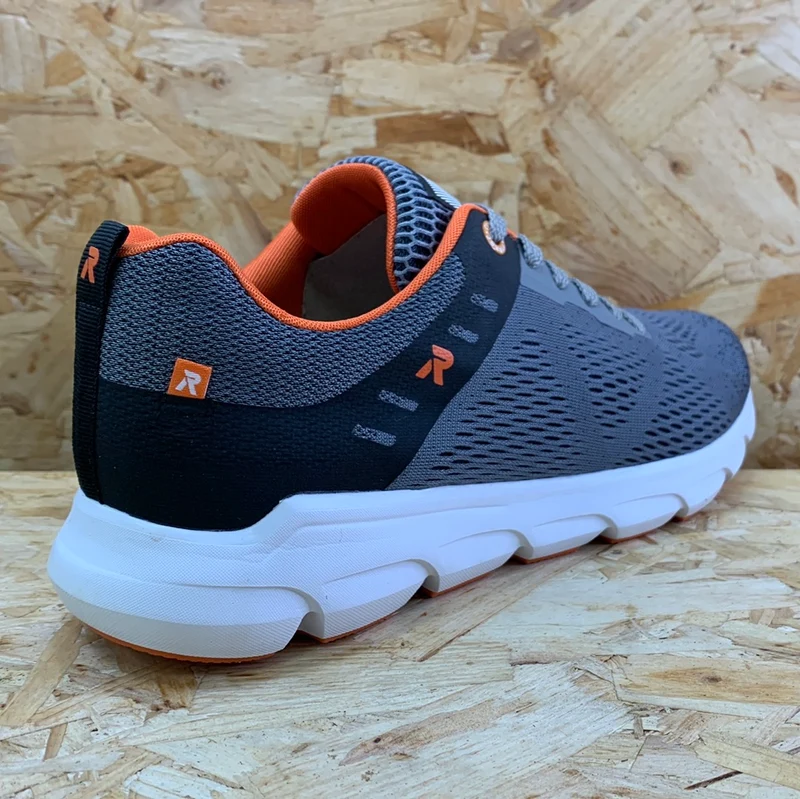 Rieker Mens Revolution Fashion Trainer – Grau