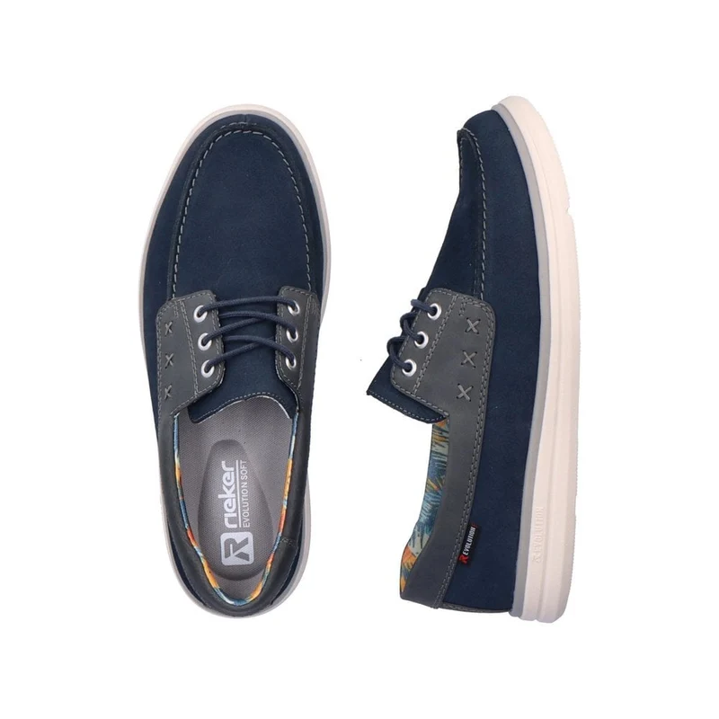 Rieker Mens Revolution Fashion Bootsschuh – Marineblau