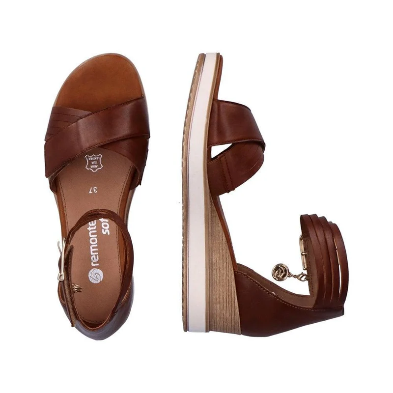 Remonte Elle Fashion Sandale für Damen – Braun