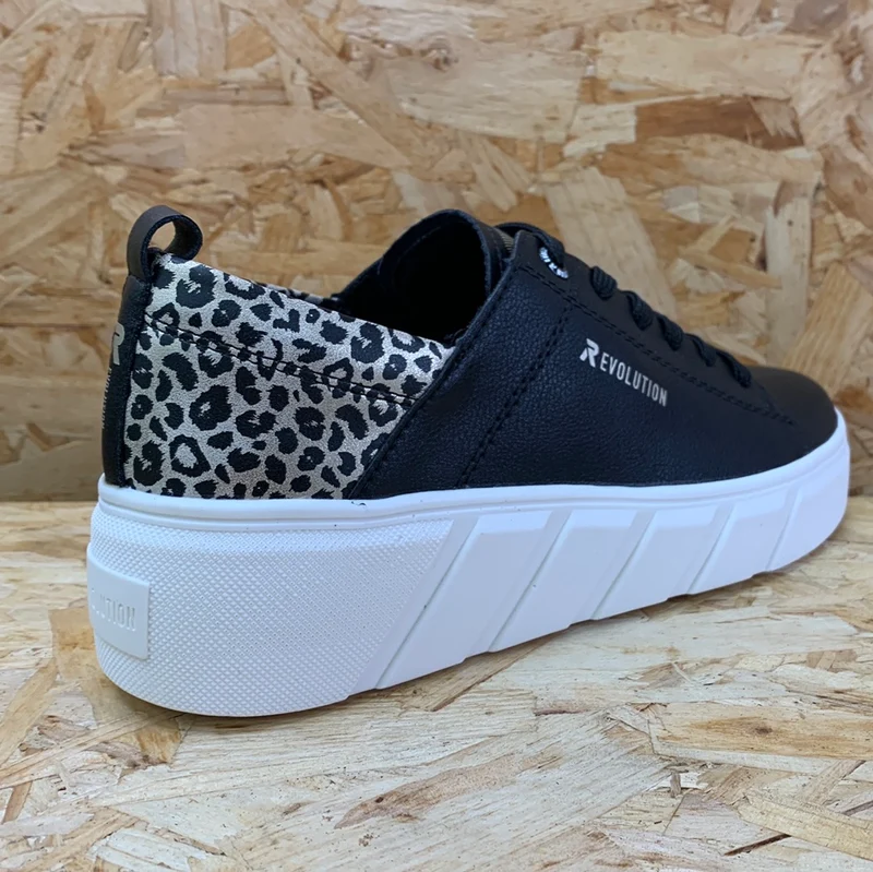 Rieker Damen Revolution Fashion Trainer – Schwarz