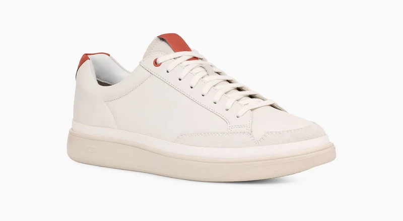 UGG Herren South Bay Sneaker-Trainer – Weiß / Sienna
