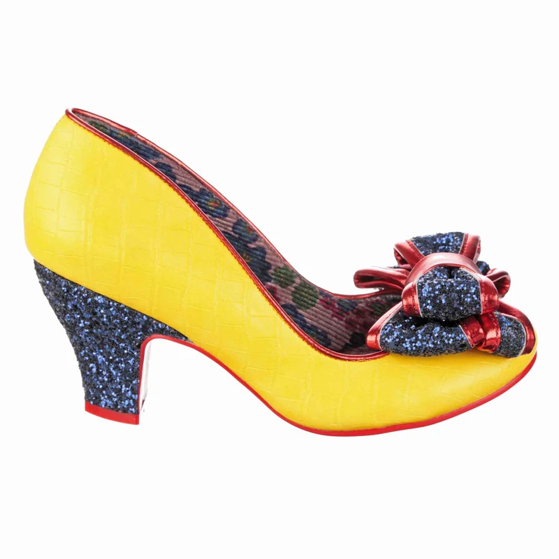 Irregular Choice Damen Ban Joe High Heel - Gelb