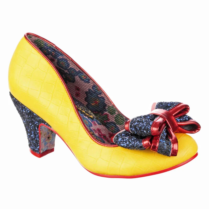 Irregular Choice Damen Ban Joe High Heel - Gelb