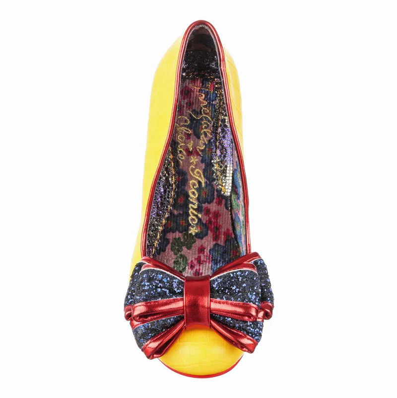 Irregular Choice Damen Ban Joe High Heel - Gelb