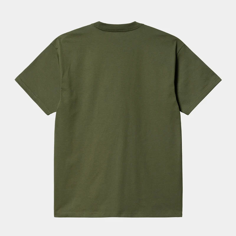 Carhartt WIP Herren Antleaf Kurzarm-T-Shirt – Dollargrün