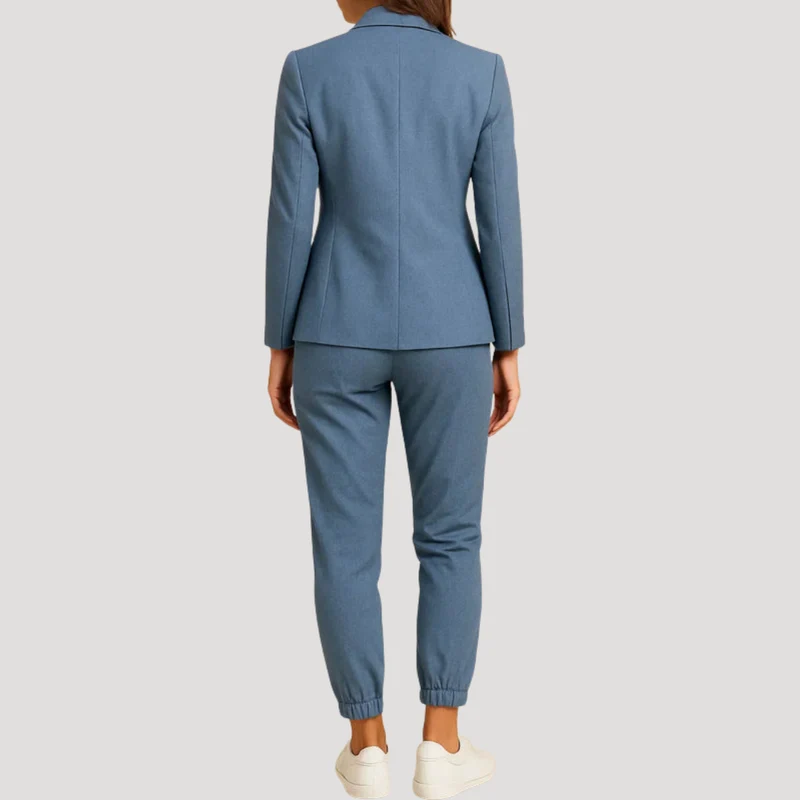 Klara | Damen Hosenanzug Blazer Set Zweiteiler