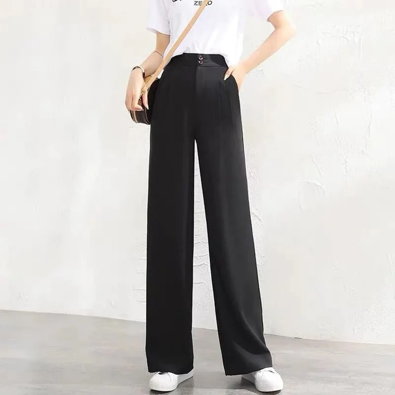 Brigid | Damen Weite Hose Hohe Taille