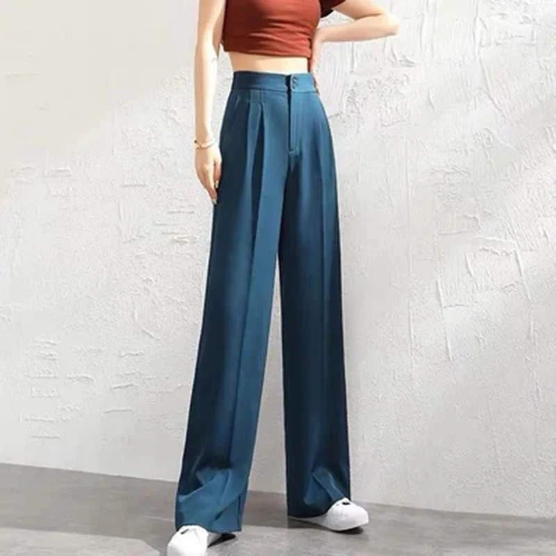 Brigid | Damen Weite Hose Hohe Taille