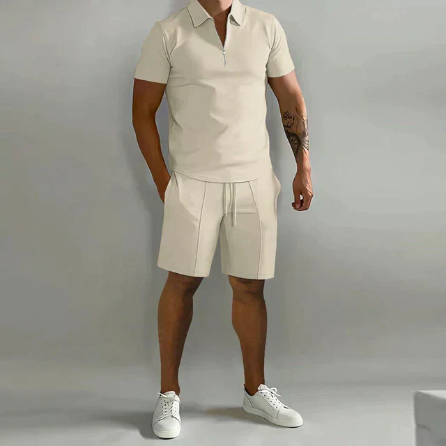 Magnus | Herren Polo Shorts Set