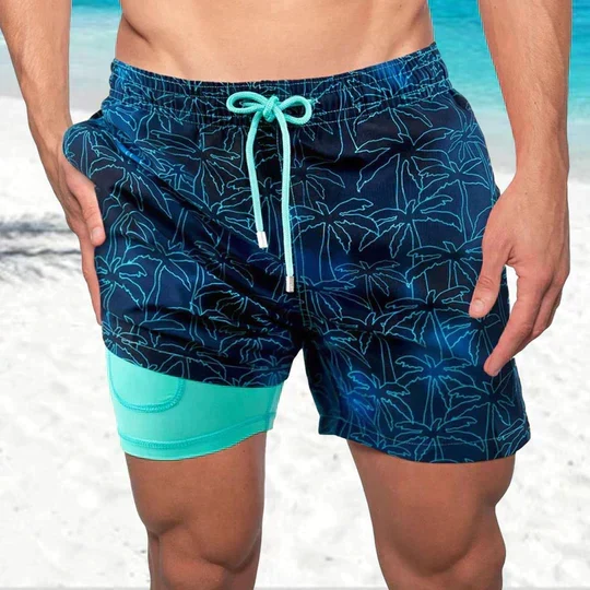 Benedikt | Herren Badeshorts mit Innenfutter