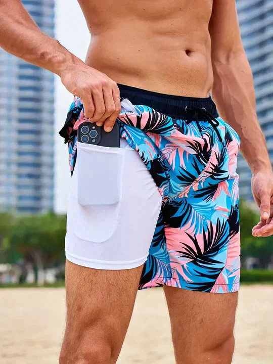 Benedikt | Herren Badeshorts mit Innenfutter