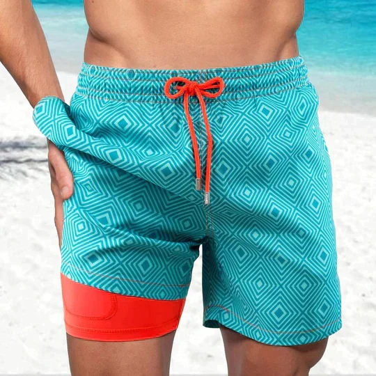 Benedikt | Herren Badeshorts mit Innenfutter