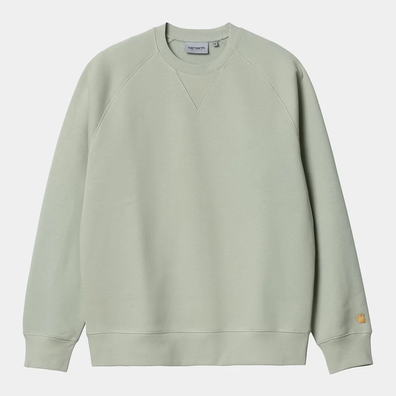 Carhartt WIP Herren Chase Sweat Top – Agave