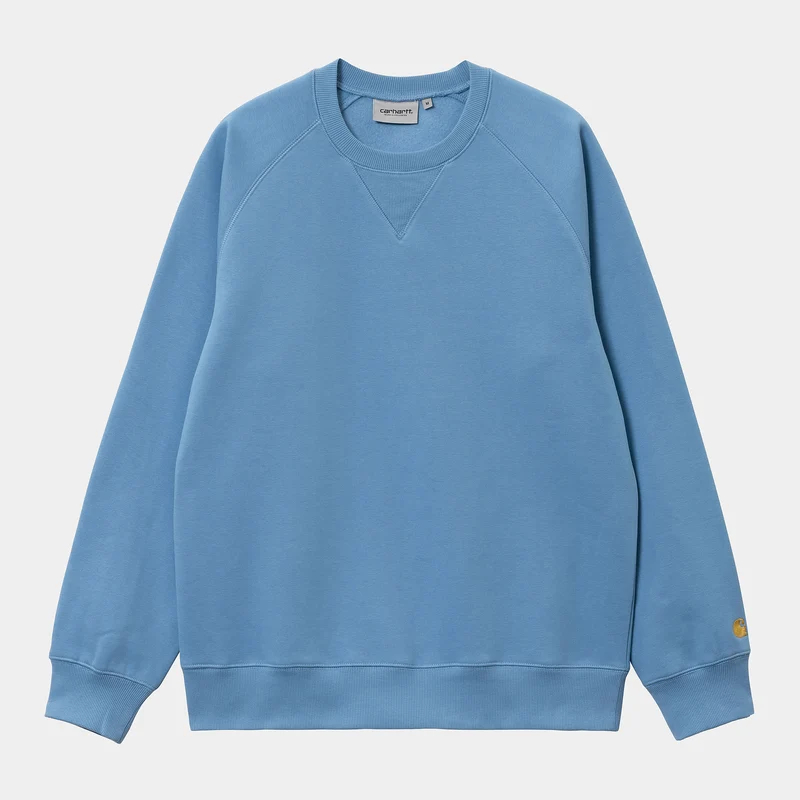 Carhartt WIP Herren Chase Sweat Top – Piscine
