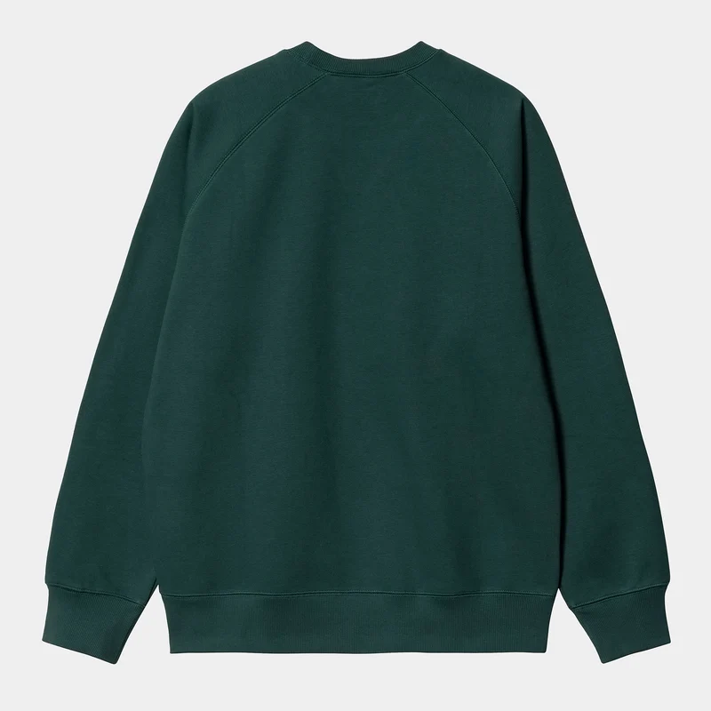 Carhartt WIP Herren Chase Sweat Top – Botanic
