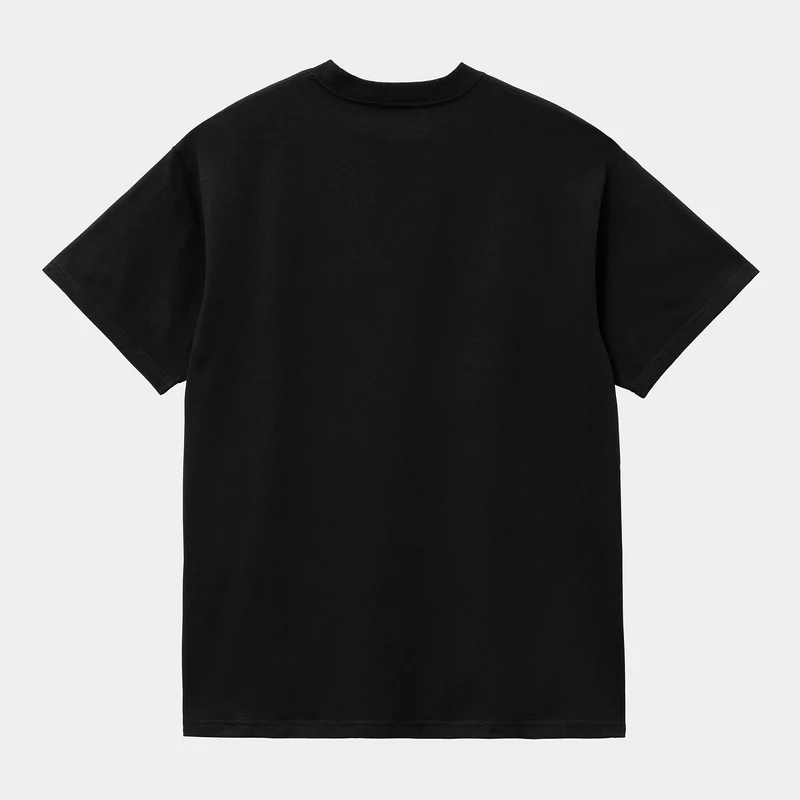 Carhartt WIP Herren Antleaf Kurzarm-T-Shirt – Schwarz