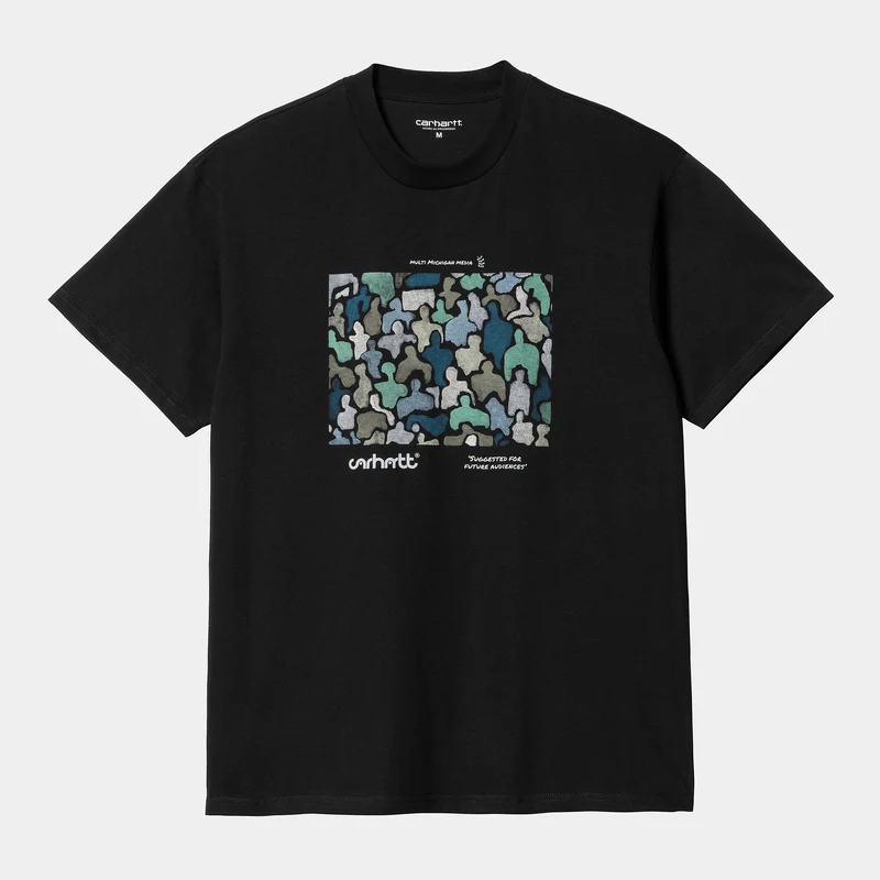 Carhartt WIP Herren Unity Kurzarm-T-Shirt – Schwarz