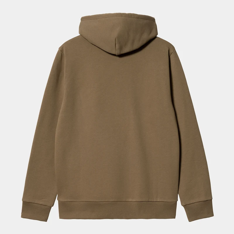 Carhartt WIP Herren-Kapuzenpullover mit Schriftzug-Stickerei – Buffalo