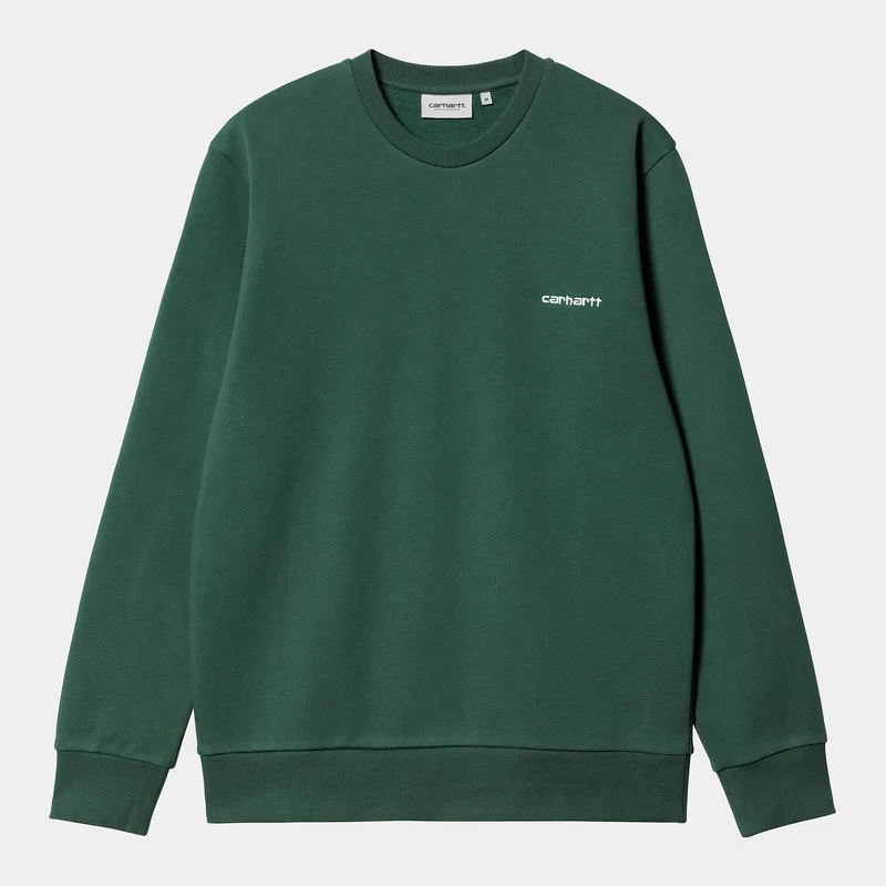 Carhartt WIP Herren-Sweatshirt mit Schriftzug-Stickerei – Treehouse
