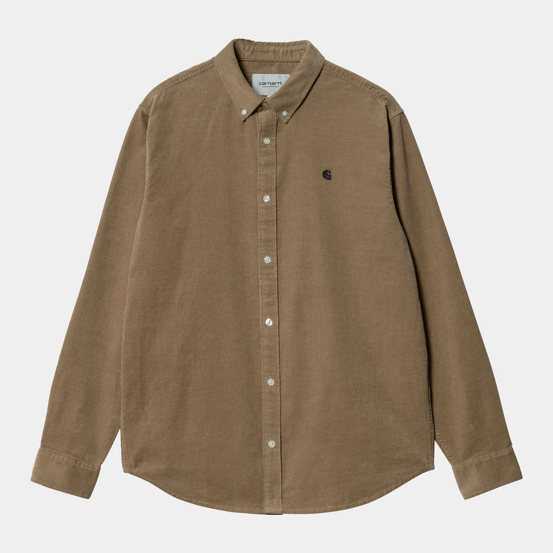 Carhartt WIP Herren Madison Langarmhemd – Buffalo