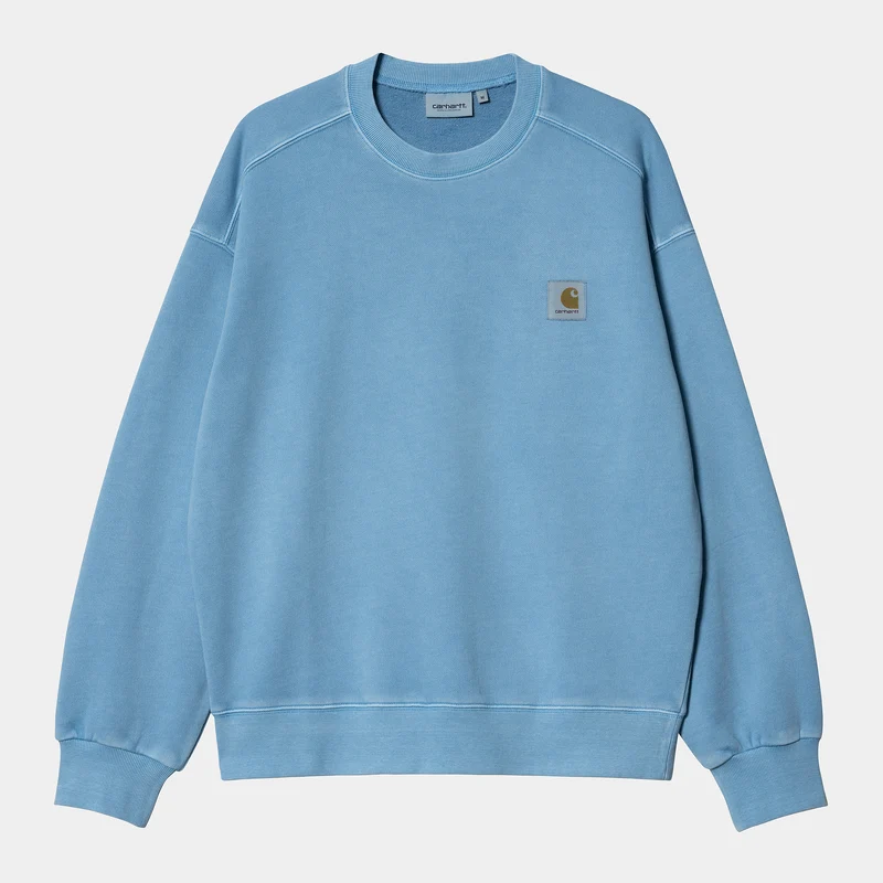 Carhartt WIP Herren Nelson Sweat Top – Piscine