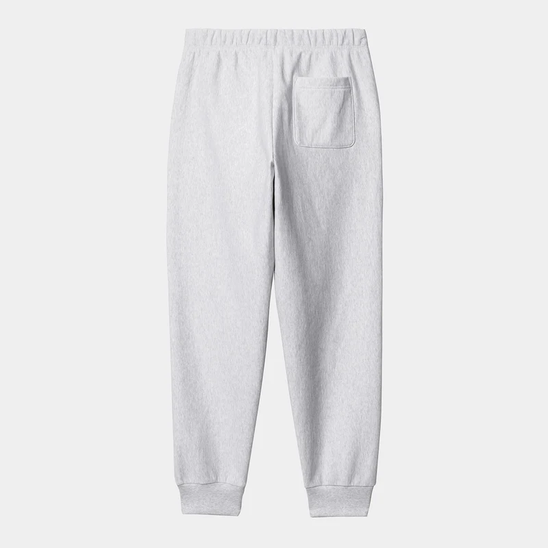 Carhartt WIP Herren American Script Jogginghose - Aschgrau