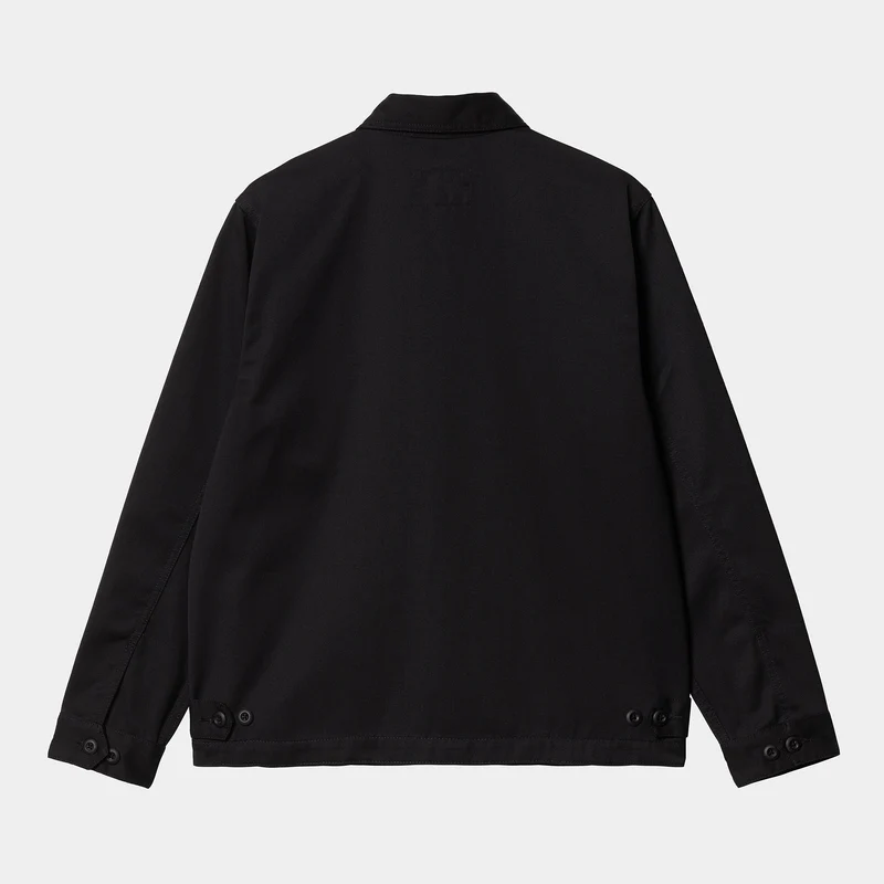 Carhartt WIP Modulare Herrenjacke – Schwarz gespült
