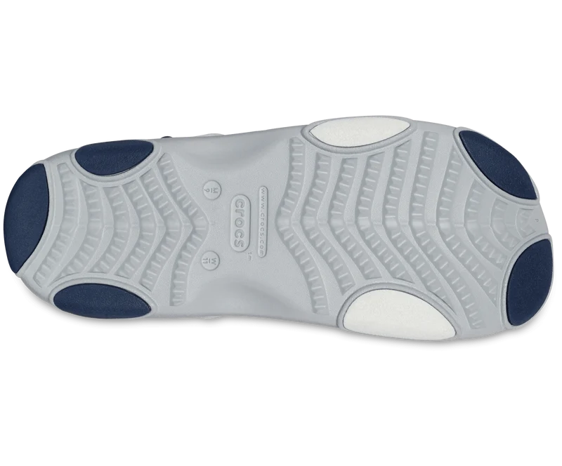 Crocs Klassische Unisex-All-Terrain-Sandale – Hellgrau