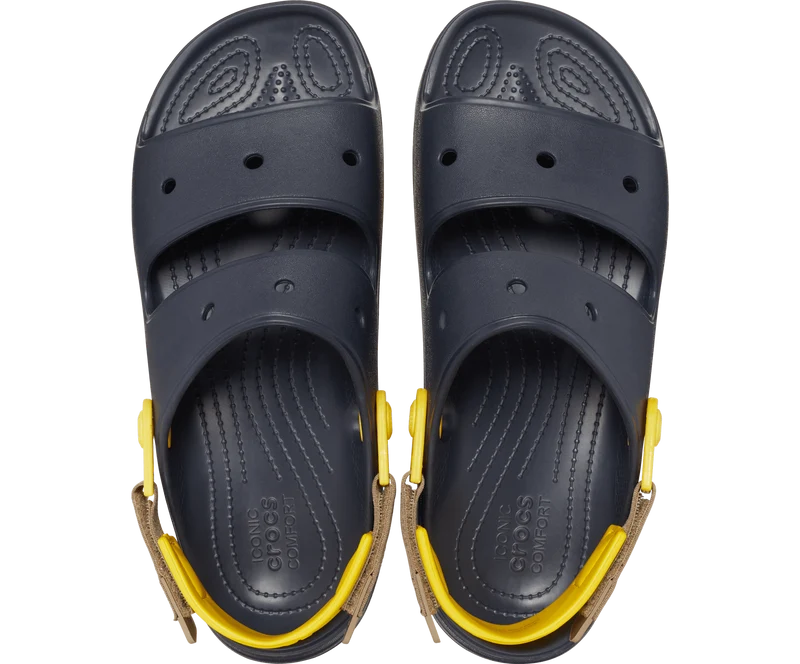 Crocs Klassische Unisex-All-Terrain-Sandale – Deep Navy