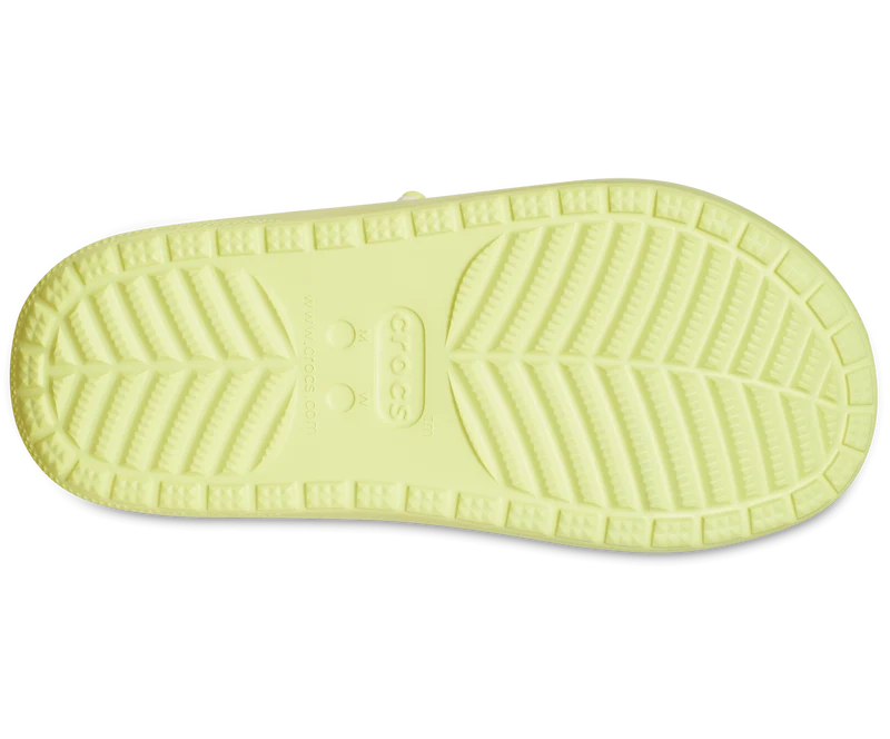 Crocs Unisex Classic Cozzzy gefütterte Sandale – Schwefel