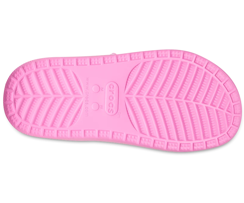 Crocs Unisex Classic Cozzzy gefütterte Sandale – Taffy Pink