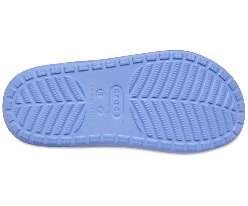 Crocs Klassische Unisex-Sandale mit Cozzzy-Futter – Moon Jelly