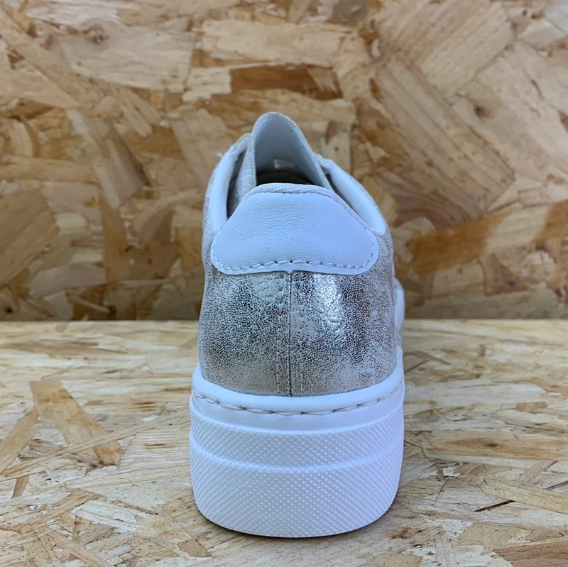 Rieker Modische Damen-Sneaker – Metallic