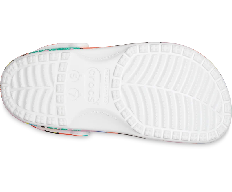 Crocs Unisex Classic Retro Resort Clog – Weiß