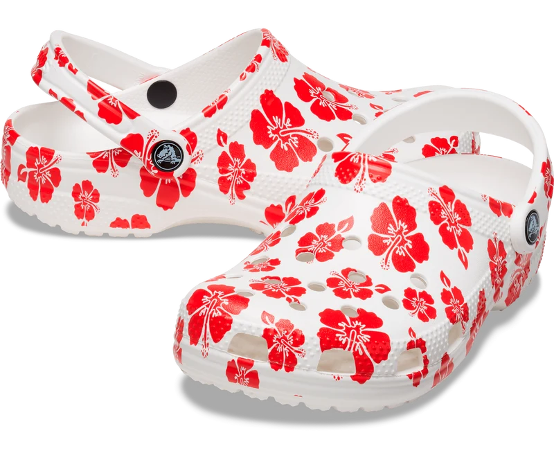 Crocs Unisex Classic Retro Resort Clog – Weiß