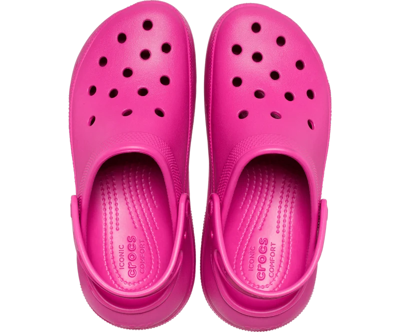 Crocs Unisex Classic Crush Clog – Fuchsia Fun