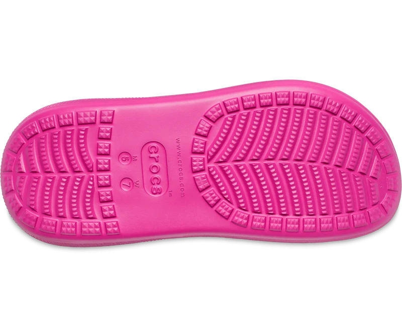 Crocs Unisex Classic Crush Clog – Fuchsia Fun
