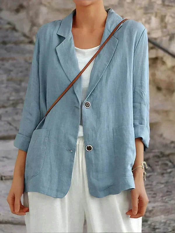 Liselotte | Damen Blazer mit Reverskragen Zwei-Knopf