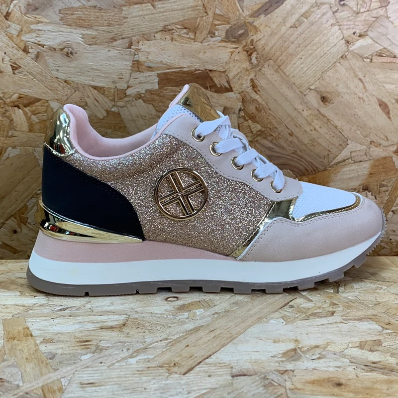 Xti Modische Damen-Sneaker – Nude