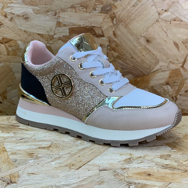 Xti Modische Damen-Sneaker – Nude