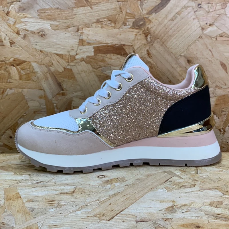 Xti Modische Damen-Sneaker – Nude