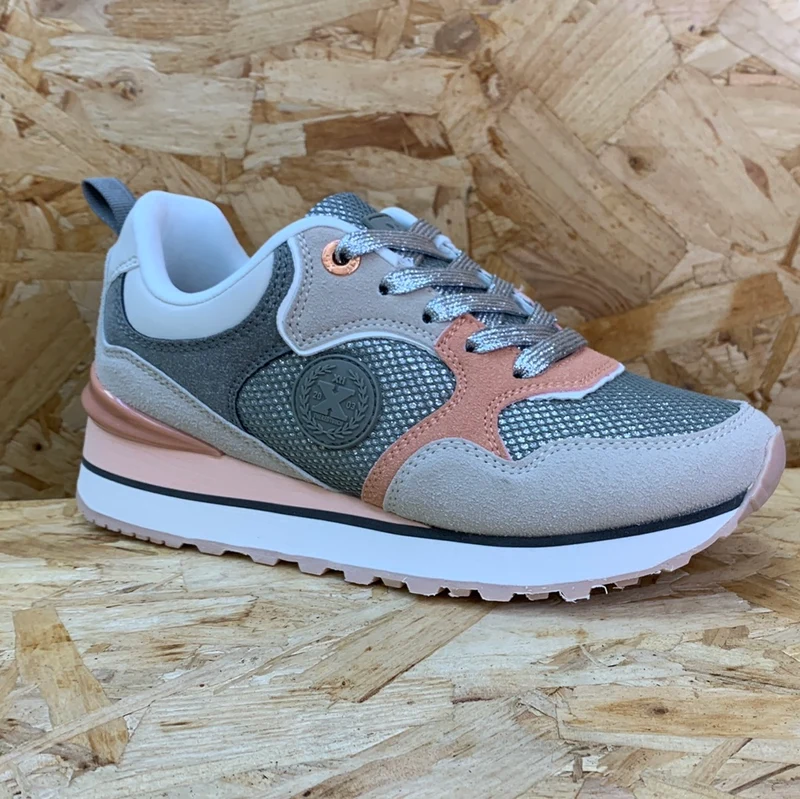 Xti Modische Damen-Sneaker – Nude
