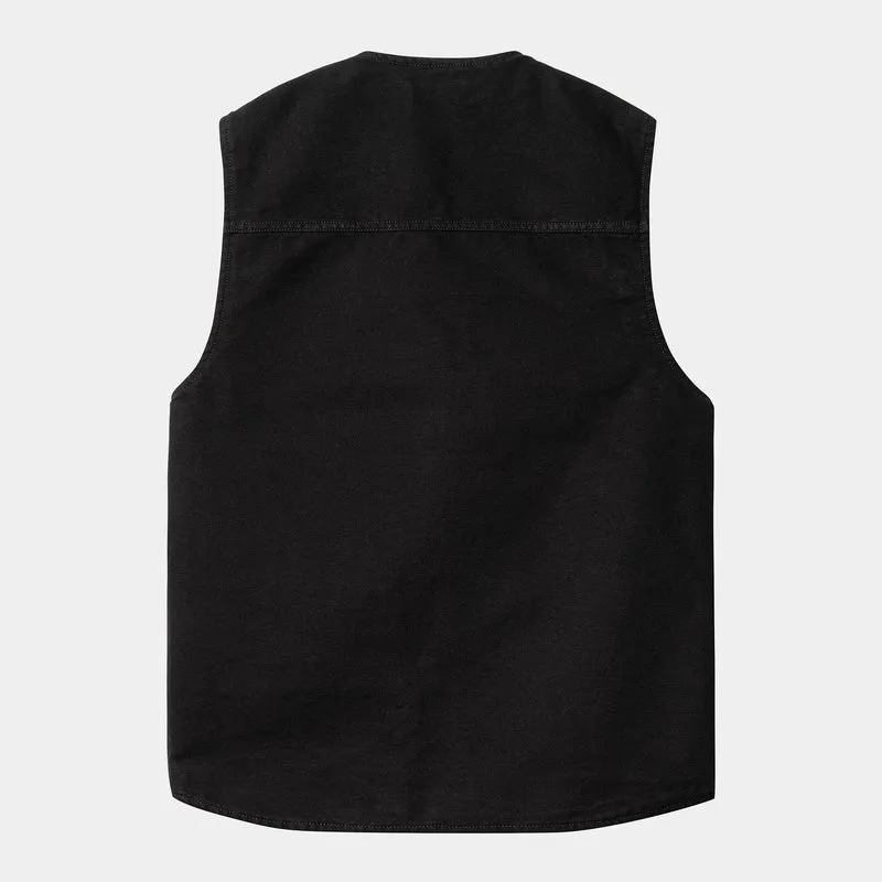 Carhartt WIP Arbor-Weste für Herren – Schwarz
