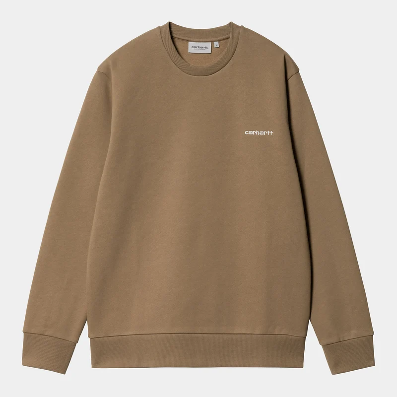 Carhartt WIP Herren-Sweatshirt mit Schriftzug-Stickerei – Buffalo