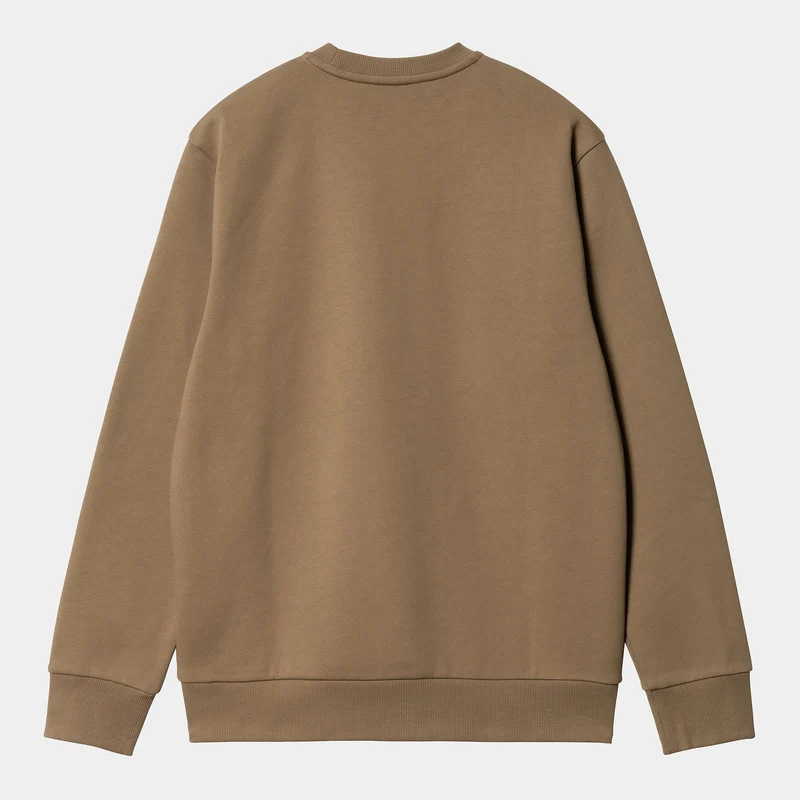 Carhartt WIP Herren-Sweatshirt mit Schriftzug-Stickerei – Buffalo