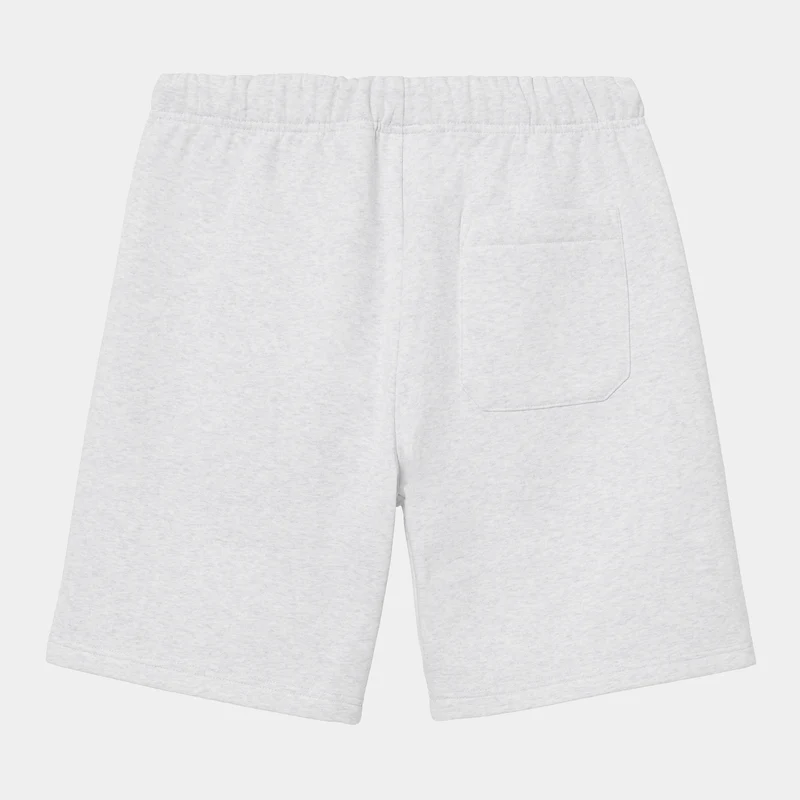 Carhartt WIP Herren Chase Sweat Short – Ash Heather
