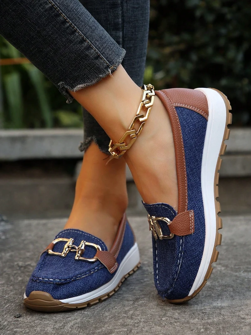 Rosemunde | Damen Loafer Schuhe mit Schnalle