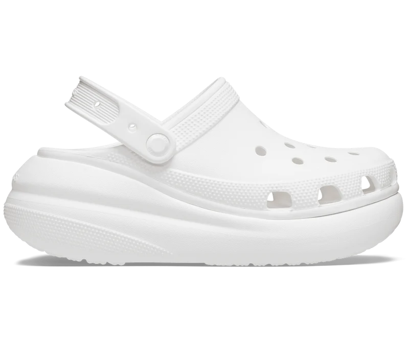 Crocs Unisex Classic Crush Clog – Weiß