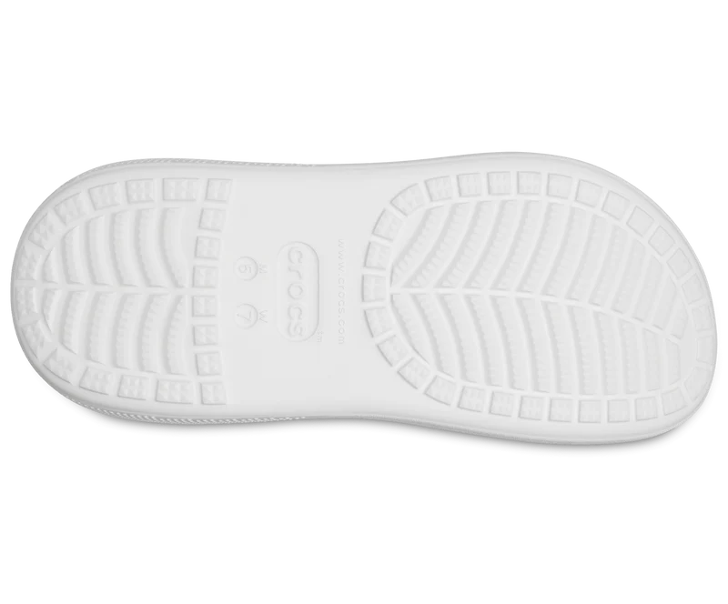 Crocs Unisex Classic Crush Clog – Weiß