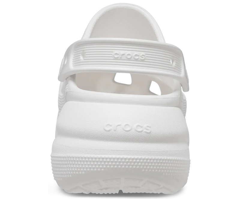 Crocs Unisex Classic Crush Clog – Weiß